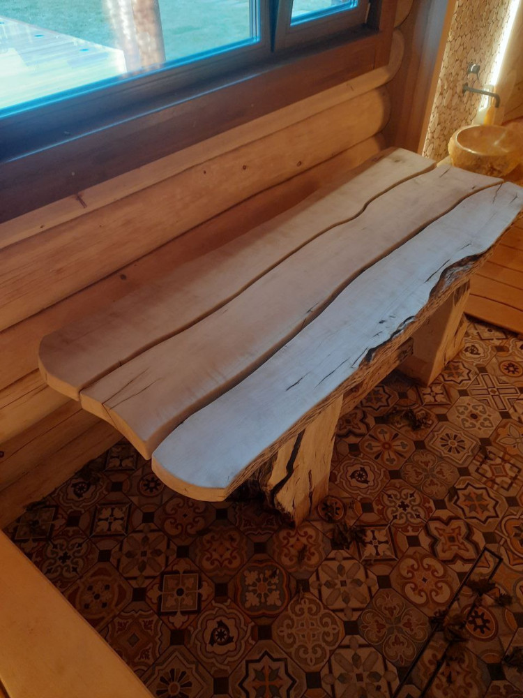 Стол для парения из кавказского граба